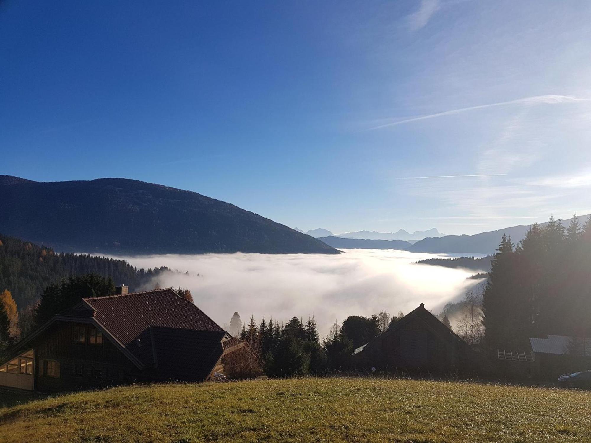 Ferienwohnung Mangartblick Arriach Bagian luar foto
