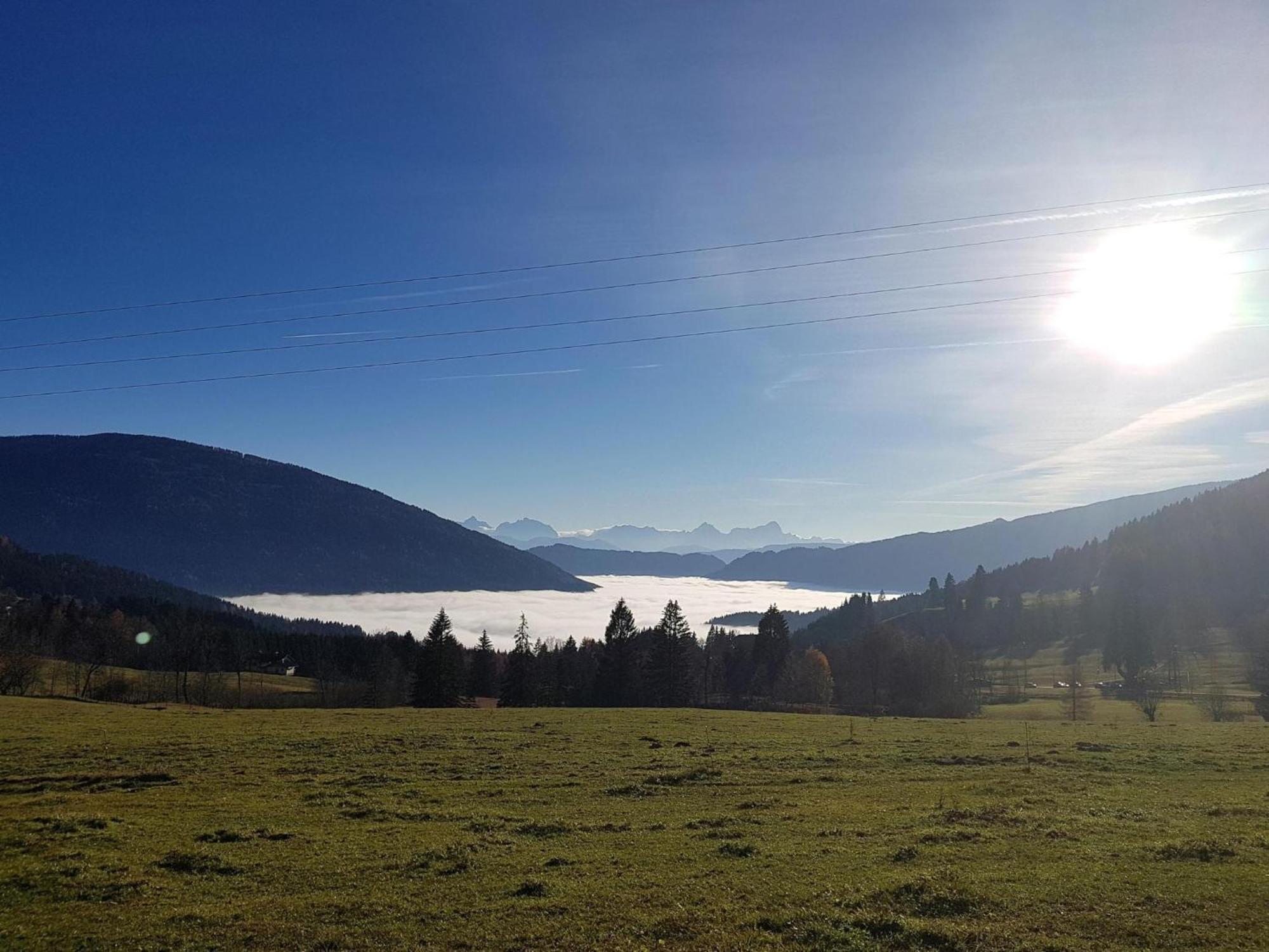 Ferienwohnung Mangartblick Arriach Bagian luar foto
